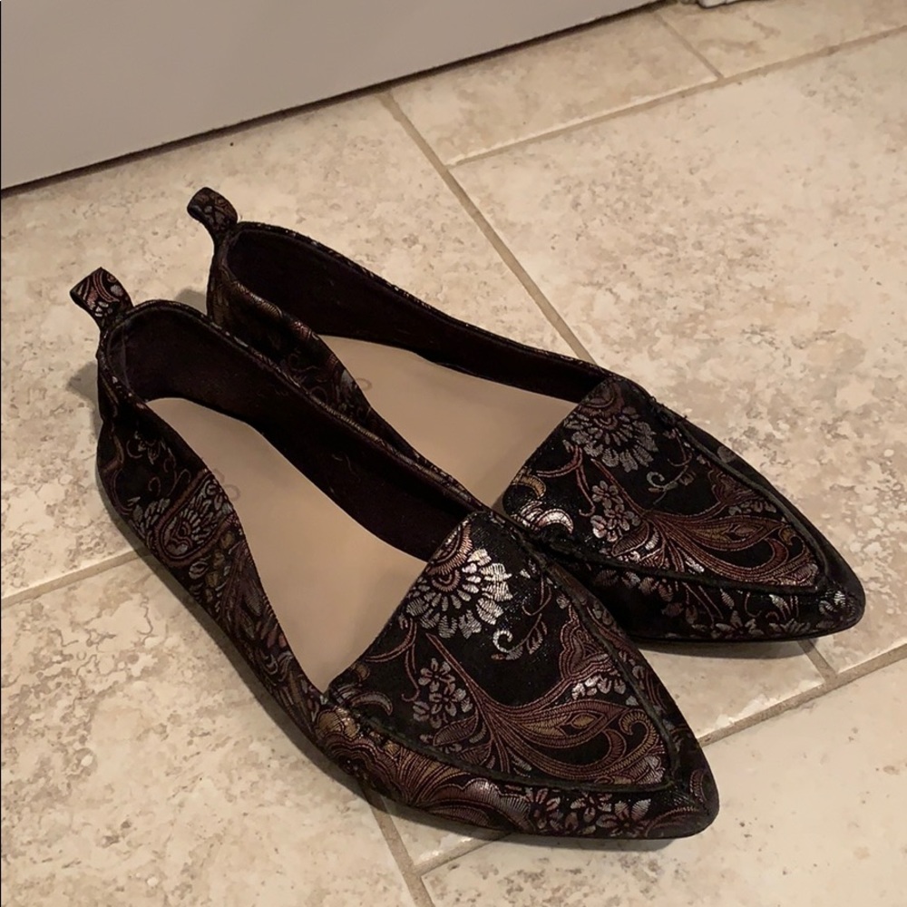 Aldo Galinsky Loafers in Decorative Paisley Print